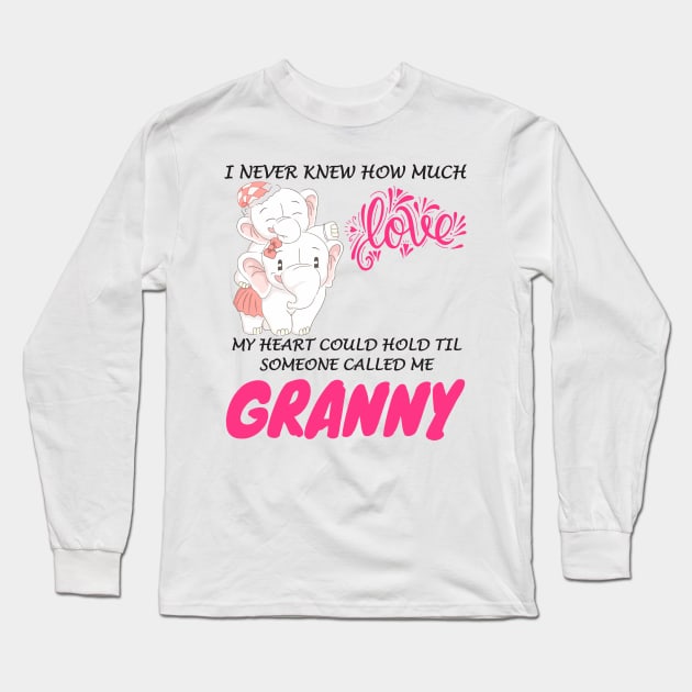 I never knew how much love my heart could hold Long Sleeve T-Shirt by WorkMemes